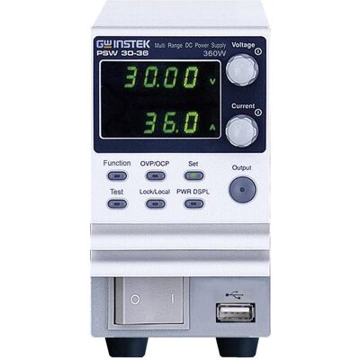 GW Instek Labornetzgerät Programmierbar 30V 36A 360W USB / Ethernet CEE 7/7 Stecker, Labornetzgerät GW Instek Labornetzgerät Programmierbar 30V 36A 360W USB / Ethernet CEE 7/7 Stecker, Labornetzgerät