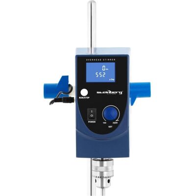 Steinberg Laborbedarf, Laborrühre Stirrer Laborrührwerk Überkopfrührer 2500 U/min 40 L LCD-Display Steinberg Laborbedarf, Laborrühre Stirrer Laborrührwerk Überkopfrührer 2500 U/min 40 L LCD-Display