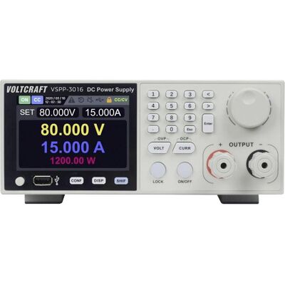 Voltcraft VSPP-3016 Labornetzgerät für Rackeinbau, einstellbar 0 - 150 V/DC 0 -, Labornetzgerät, Schwarz Voltcraft VSPP-3016 Labornetzgerät für Rackeinbau, einstellbar 0 - 150 V/DC 0 -, Labornetzgerät, Schwarz