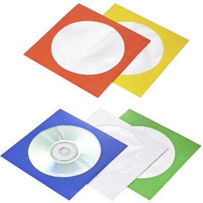 Basetech CD/DVD Hülle BT-2267608 Blau, Grün, Orange, Weiss, Gelb 1 St., Optische Medien Zubehör Basetech CD/DVD Hülle BT-2267608 Blau, Grün, Orange, Weiss, Gelb 1 St., Optische Medien Zubehör