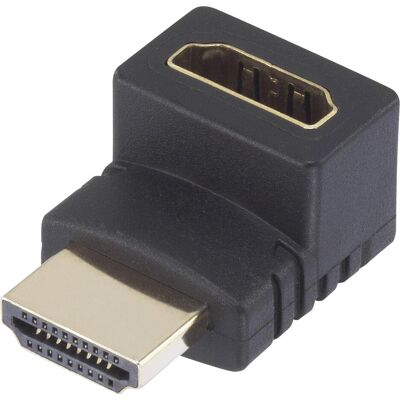 SpeaKa Professional HDMI Adapter - 270° Biegung, Goldkontakte, 4K-Unterstützung SpeaKa Professional HDMI Adapter - 270° Biegung, Goldkontakte, 4K-Unterstützung