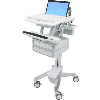 Ergotron Wagen für Notebook/Tastatur/Maus/Scanner (offene Architektur), Notebook Ständer, Grau Ergotron Wagen für Notebook/Tastatur/Maus/Scanner (offene Architektur), Notebook Ständer, Grau