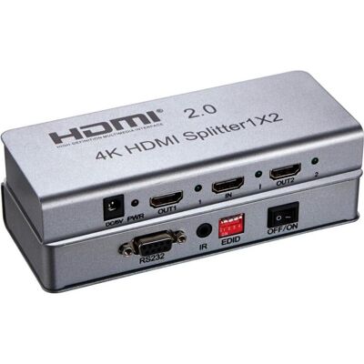 Aten PremiumCord HDMI 2.0 splitter 1-2 porty, 4K x 2K/60Hz, FULL HD, 3D, repeater v setu, Switch Box Aten PremiumCord HDMI 2.0 splitter 1-2 porty, 4K x 2K/60Hz, FULL HD, 3D, repeater v setu, Switch Box