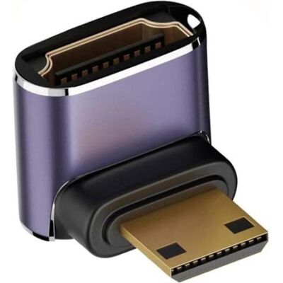 PowerGuard Mini HDMI auf HDMI Adapter, Data + Video Adapter, Grau PowerGuard Mini HDMI auf HDMI Adapter, Data + Video Adapter, Grau