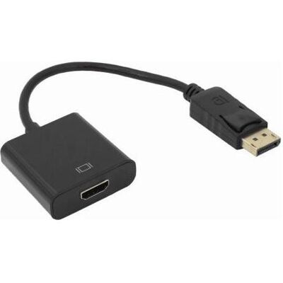 Sbox DP M. -> HDMI F. AD.DP-HDMI (HDMI, 13 cm), Data + Video Adapter, Schwarz Sbox DP M. -> HDMI F. AD.DP-HDMI (HDMI, 13 cm), Data + Video Adapter, Schwarz