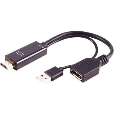 Shiverpeaks Basic-S HDMI-zu-DisplayPort Adapter - 4K60Hz Shiverpeaks Basic-S HDMI-zu-DisplayPort Adapter - 4K60Hz
