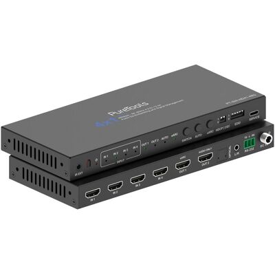 Purelink PT-SW-HD41-48G HDMI Switch - 8K UHD Unterstützung Purelink PT-SW-HD41-48G HDMI Switch - 8K UHD Unterstützung