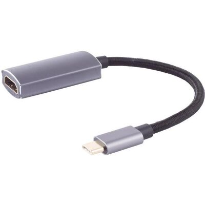 Shiverpeaks maximum connectivity Adapter USB-Typ C Stecker auf HDMI-A Buchse 4K60Hz - Adapte (10 cm), Data + Video Adapter, Schwarz Shiverpeaks maximum connectivity Adapter USB-Typ C Stecker auf HDMI-A Buchse 4K60Hz - Adapte (10 cm), Data + Video Adapter, Schwarz