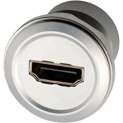 EXSYS Einbau-Adapter HDMI BU-BU (HDMI, 14 cm), Data + Video Adapter, Schwarz, Silber EXSYS Einbau-Adapter HDMI BU-BU (HDMI, 14 cm), Data + Video Adapter, Schwarz, Silber