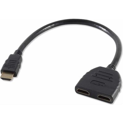 Shiverpeaks Dolphix HDMI Splitter - 1 zu 2, Passiv, 1080p Shiverpeaks Dolphix HDMI Splitter - 1 zu 2, Passiv, 1080p