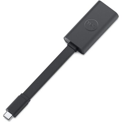 Dell USB Typ-C zu (HDMI, 15.27 cm), Data + Video Adapter, Schwarz Dell USB Typ-C zu (HDMI, 15.27 cm), Data + Video Adapter, Schwarz