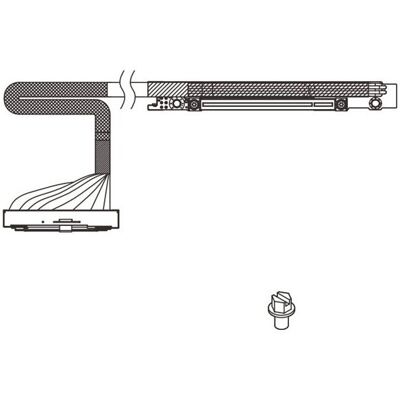 IBM ISG ThinkSystem SR650/a V4 x16 Gen5 High Power Cable Riser Slot 4 & 7 Option Kit, Server Zubehör IBM ISG ThinkSystem SR650/a V4 x16 Gen5 High Power Cable Riser Slot 4 & 7 Option Kit, Server Zubehör
