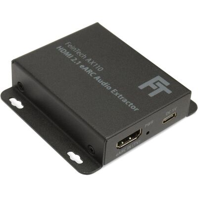 FeinTech AX110 HDMI 2.1 eARC Audio Extractor für moderne Fernseher, Switch Box FeinTech AX110 HDMI 2.1 eARC Audio Extractor für moderne Fernseher, Switch Box