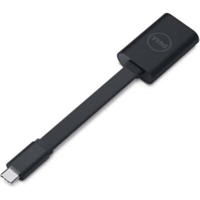 Dell Video adaptor, USB C to HDMI. (HDMI, 6.50 cm), Data + Video Adapter, Schwarz Dell Video adaptor, USB C to HDMI. (HDMI, 6.50 cm), Data + Video Adapter, Schwarz