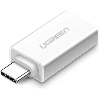 Ugreen USB-C auf USB-A Adapter - Weiß - Unterstützt OTG Ugreen USB-C auf USB-A Adapter - Weiß - Unterstützt OTG