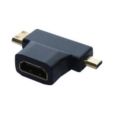Shiverpeaks BS77414 Kabeladapter HDMI Type A (Standard) HDMI-D + HDMI-C Schwarz (BS77414), Data + Video Adapter, Schwarz Shiverpeaks BS77414 Kabeladapter HDMI Type A (Standard) HDMI-D + HDMI-C Schwarz (BS77414), Data + Video Adapter, Schwarz