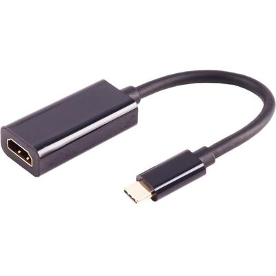 Shiverpeaks S/CONN maximum connectivity Adapter, USB Typ C-Stecker auf HDMI-A Buchse, 8K60Hz, schwarz (HDMI), Data + Video Adapter, Schwarz Shiverpeaks S/CONN maximum connectivity Adapter, USB Typ C-Stecker auf HDMI-A Buchse, 8K60Hz, schwarz (HDMI), Data + Video Adapter, Schwarz