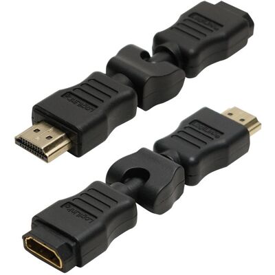 LogiLink HDMI (Typ A) — HDMI (Typ A) (HDMI), Data + Video Adapter, Schwarz LogiLink HDMI (Typ A) — HDMI (Typ A) (HDMI), Data + Video Adapter, Schwarz