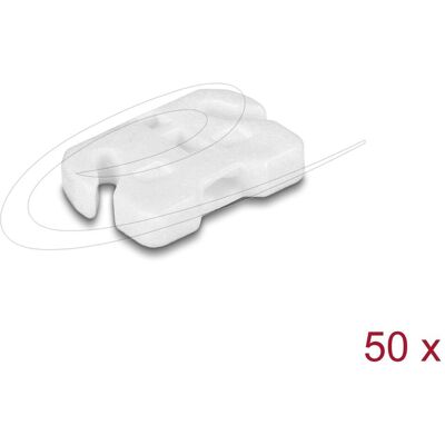 Delock 50 Port Blocker für USB Typ-A Buchse für Artikel 20648, Notebook Security, Weiss Delock 50 Port Blocker für USB Typ-A Buchse für Artikel 20648, Notebook Security, Weiss