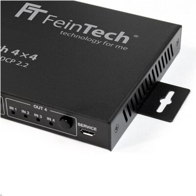 FeinTech VMS04400 HDMI Matrix Switch - 4x4 4K HDR FeinTech VMS04400 HDMI Matrix Switch - 4x4 4K HDR
