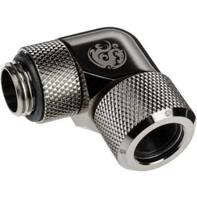 Bitspower Advanced Multi-Link Adapter Anschluss 90 Grad G1/4 Zoll AG auf 12mm AD Hardtube - drehbar, Wasserkühlung Komponenten Zubehör, Schwarz Bitspower Advanced Multi-Link Adapter Anschluss 90 Grad G1/4 Zoll AG auf 12mm AD Hardtube - drehbar, Wasserkühlung Komponenten Zubehör, Schwarz