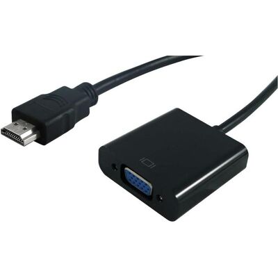 Roline Adattatore Hdmi-Vga M/F Con Cavo (HDMI), Data + Video Adapter Roline Adattatore Hdmi-Vga M/F Con Cavo (HDMI), Data + Video Adapter