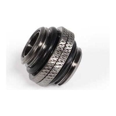 Alphacool ES Doppeladapter, Steckbar, G1/4 AG auf G1/4 AG - Schwarz, Wasserkühlung Anschluss, Schwarz Alphacool ES Doppeladapter, Steckbar, G1/4 AG auf G1/4 AG - Schwarz, Wasserkühlung Anschluss, Schwarz