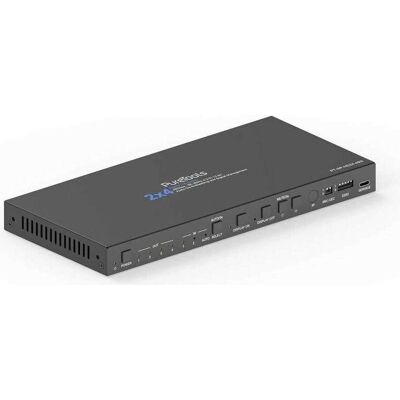 Purelink PureTools 2x4 HDMI 2.1 Splitter - 48Gbps mit Scaler und Audio De-Embedding, Switch Box Purelink PureTools 2x4 HDMI 2.1 Splitter - 48Gbps mit Scaler und Audio De-Embedding, Switch Box