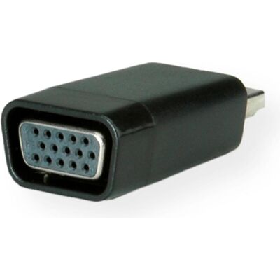 Secomp HDMI-VGA Adapter (2 cm), Data + Video Adapter, Schwarz Secomp HDMI-VGA Adapter (2 cm), Data + Video Adapter, Schwarz