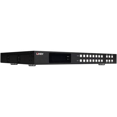 Lindy 8x8 HDMI 4K60 Seamless Multi-View Matrix mit Video Wall Scaling, Switch Box Lindy 8x8 HDMI 4K60 Seamless Multi-View Matrix mit Video Wall Scaling, Switch Box