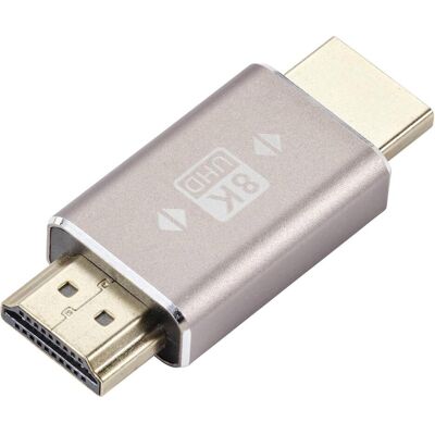 SpeaKa Professional SP-11301996 HDMI Adapter (1x HDMI-Stecker - 1x HDMI-Stecker) (HDMI), Data + Video Adapter, Grau SpeaKa Professional SP-11301996 HDMI Adapter (1x HDMI-Stecker - 1x HDMI-Stecker) (HDMI), Data + Video Adapter, Grau