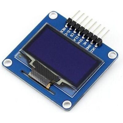 WaveShare 1.3 128x64 OLED Display Modul, einfarbig (blau), SPI/I2C Interface, horizontale Stiftleiste, Entwicklungsboard + Kit WaveShare 1.3 128x64 OLED Display Modul, einfarbig (blau), SPI/I2C Interface, horizontale Stiftleiste, Entwicklungsboard + Kit