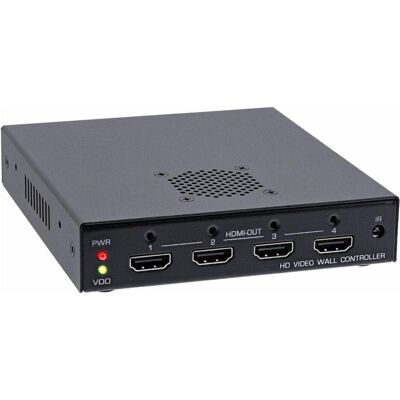 InLine HDMI Videowand Verteiler 1 auf 4, Switch Box InLine HDMI Videowand Verteiler 1 auf 4, Switch Box