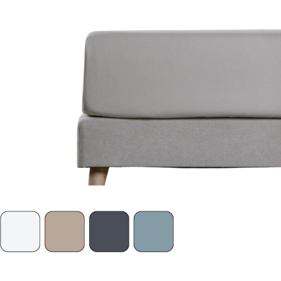 Emma Comfort Perkal Spannbettlaken 140x200cm Beige Emma Comfort Perkal Spannbettlaken 140x200cm Beige