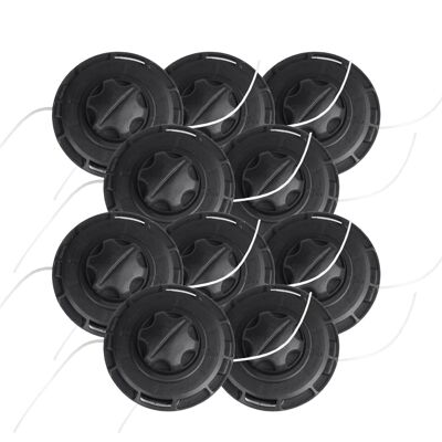 10x BRAST Fadenspule mit Aufrollfunktion für Motorsense / Freischneider 10x BRAST Fadenspule mit Aufrollfunktion für Motorsense / Freischneider