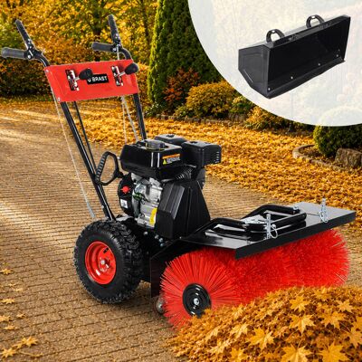 BRAST 2in1 Benzin Kehrmaschine 2100 BRAST 2in1 Benzin Kehrmaschine 2100