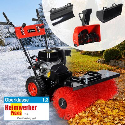 BRAST 4in1 Benzin Kehrmaschine 4100 ESTART BRAST 4in1 Benzin Kehrmaschine 4100 ESTART