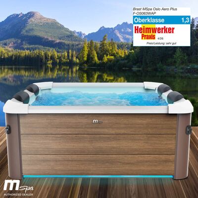 BRAST MSpa Whirlpool OSLO AMBER AERO PLUS 6 Personen BRAST MSpa Whirlpool OSLO AMBER AERO PLUS 6 Personen