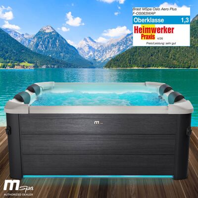 BRAST MSpa Whirlpool OSLO AERO PLUS 6 Personen mit LED BRAST MSpa Whirlpool OSLO AERO PLUS 6 Personen mit LED