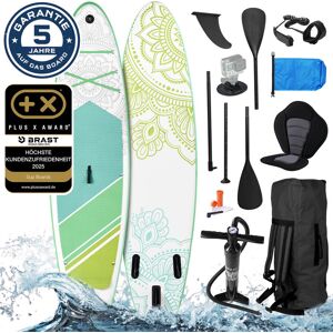 Brast Aufblasbares SUP Board Set mit Sitz FLOWER 300 lime Brast Aufblasbares SUP Board Set mit Sitz FLOWER 300 lime