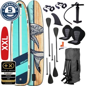 Brast XXL SUP Board aufblasbar FAMILY SHARK natural 370 Brast XXL SUP Board aufblasbar FAMILY SHARK natural 370
