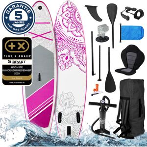 Brast Aufblasbares SUP Board Set mit Sitz FLOWER 300 Brast Aufblasbares SUP Board Set mit Sitz FLOWER 300