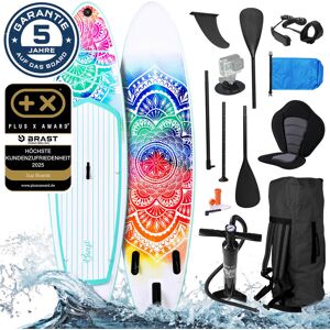 Brast Aufblasbares SUP Board Set mit Sitz MANDALA 300 Brast Aufblasbares SUP Board Set mit Sitz MANDALA 300
