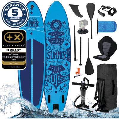 Brast Aufblasbares SUP Board Set SUMMER 320 blue Brast Aufblasbares SUP Board Set SUMMER 320 blue