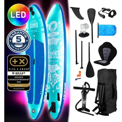 SUP Board aufblasbar LED SUMMER 320 petrol SUP Board aufblasbar LED SUMMER 320 petrol