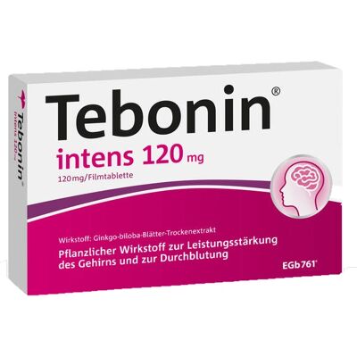 Dr. Schwabe Tebonin intens 120 mg film-coated tablets 200 pcs. Dr. Schwabe Tebonin intens 120 mg film-coated tablets 200 pcs.