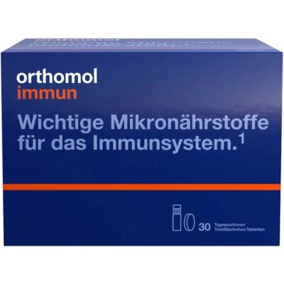 Orthomol Immun drinking bottles / tablets (30 pc) Orthomol Immun drinking bottles / tablets (30 pc)