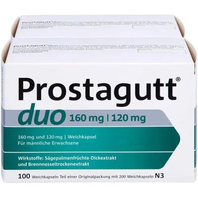 Dr. Schwabe Prostagutt duo 160/120mg capsules (200 pcs) Dr. Schwabe Prostagutt duo 160/120mg capsules (200 pcs)