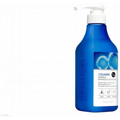 FARM STAY Collagen Water Vollshampoo & Spülung - Marine Kollagen Feuchtigkeitsversorgung - 530ml FARM STAY Collagen Water Vollshampoo & Spülung - Marine Kollagen Feuchtigkeitsversorgung - 530ml