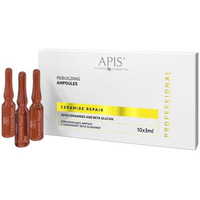 APIS Ceramide Repair Wiederaufbauende Ampullen mit Ceramiden und Beta Glucan 10x3ml APIS Ceramide Repair Wiederaufbauende Ampullen mit Ceramiden und Beta Glucan 10x3ml